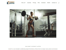 Tablet Screenshot of crossfitjupiter.com